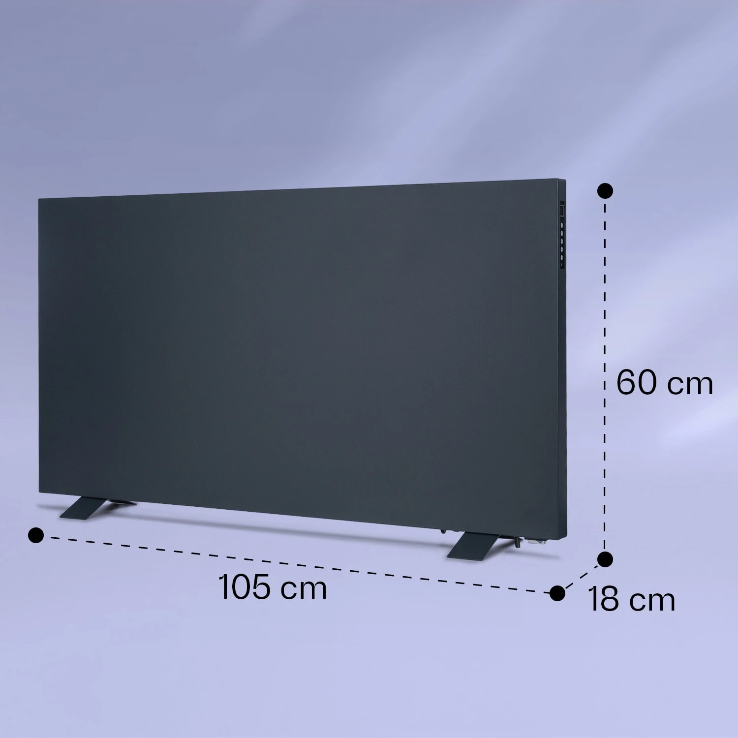 Taal Smart Hybrid-Infrarot-Heizung 105x56cm 750W Wochentimer IP24 – Bild 8
