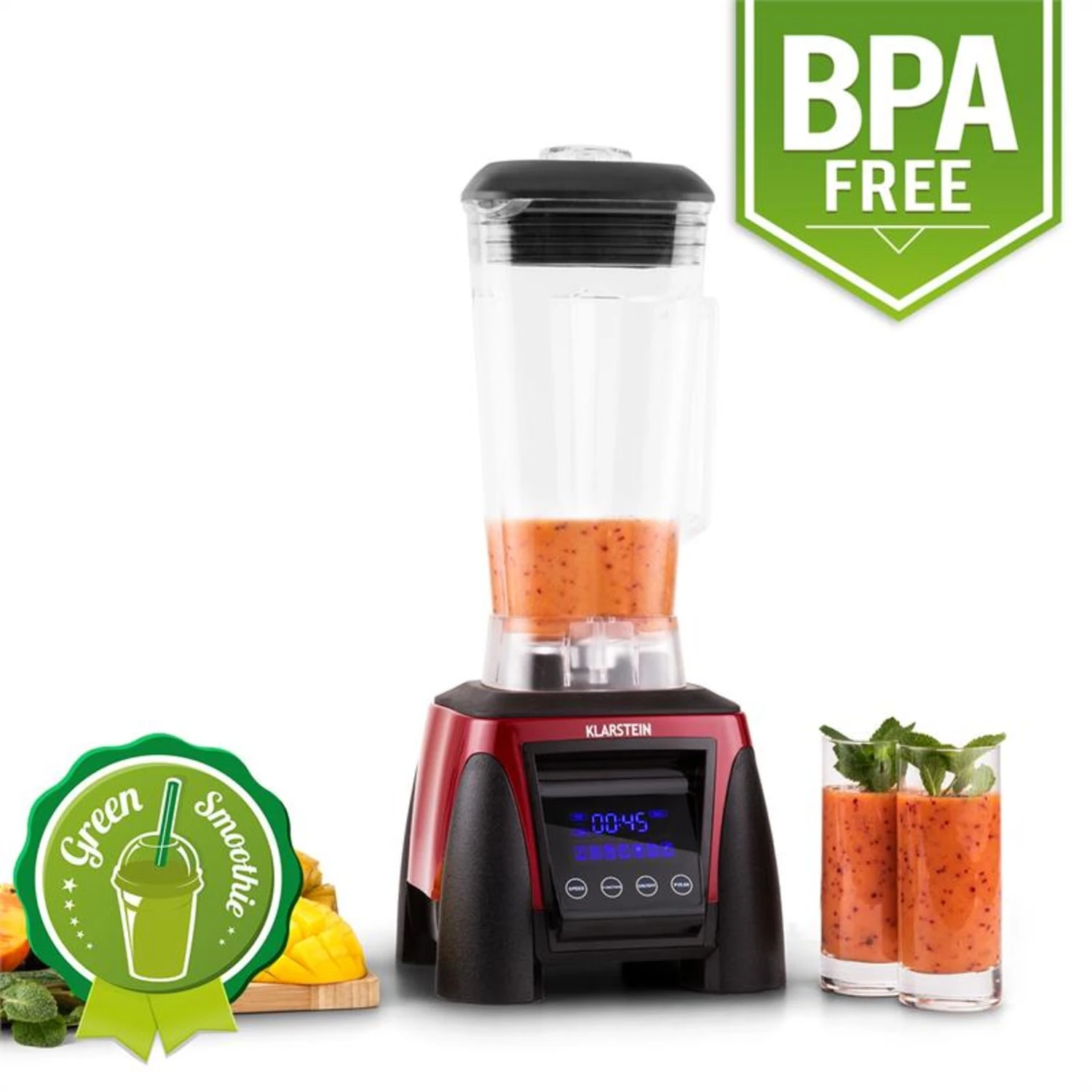 Herakles 8G Valle Di Frutta Mixer Set BPA-frei Standmixer Dörrgerät – Bild 2