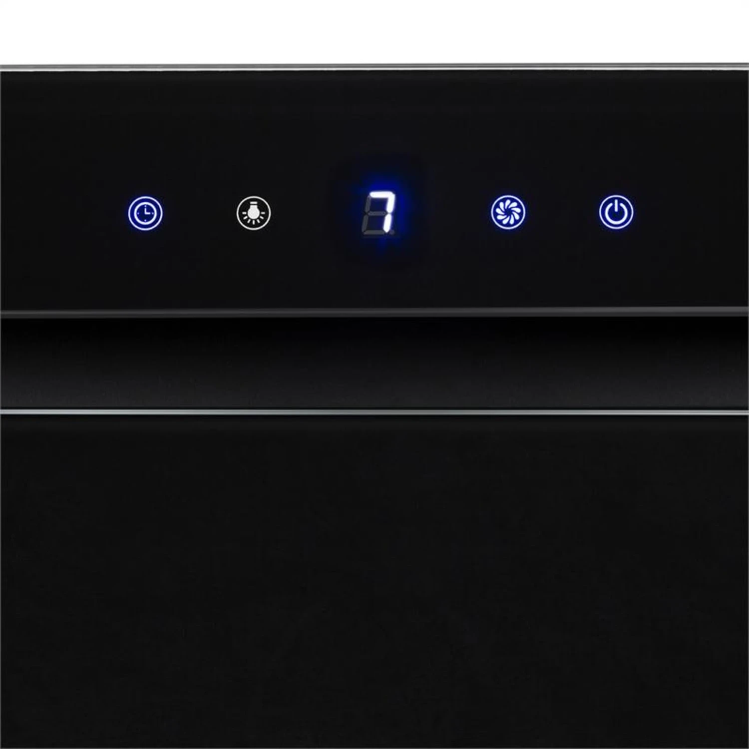 Gusteau Hektor Einbau-Set Backofen + Unterbau-Haube Schwarz Edelstahl – Bild 9